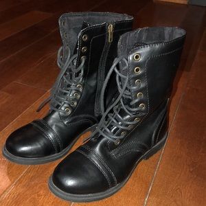 Black Combat Boots